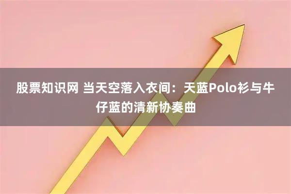 股票知识网 当天空落入衣间：天蓝Polo衫与牛仔蓝的清新协奏曲